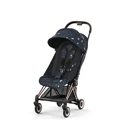 Прогулянкова коляска Cybex Coya Jewels of Nature темно-синя (522003111) - мініатюра 2