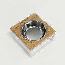 Hollky Base Solo S — миска на підставці для котів і маленьких собак (1 × 0,45 л) - мініатюра 6