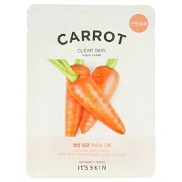 Маска тканинна It's Skin The Fresh Carrot Mask Sheet 19 г