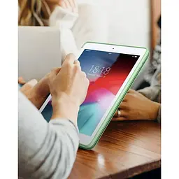Чохол-книжка BeCover Tri Fold Soft TPU Silicone для Apple iPad 9.7 2017/2018 A1822/A1823/A1893/A1954 Green (706878) - мініатюра 6