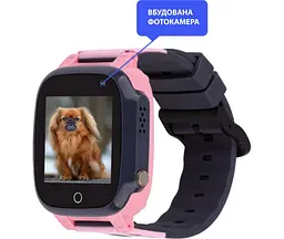 Дитячий смарт-годинник AmiGo GO008 MILKY GPS WIFI (Pink) [61001] - мініатюра 3