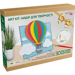 Картина 3D, Іn the Сlouds , МДФ ґрунтоване, 19х20см, ROSA Talent - мініатюра 4