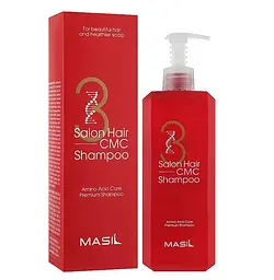Відновлюючий шампунь з амінокислотним комплексом 3 Salon Hair CMC Shampoo Masil 500 мл