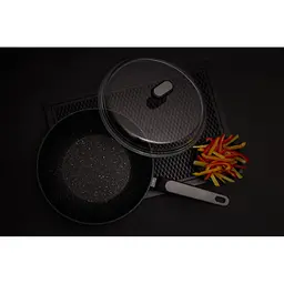 Сковорідка Nois Salto Silver Wok з кришкою 28 см (830904) - мініатюра 7