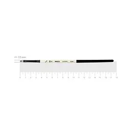 Пензель синтетика плоска Breeze 1226F №00 коротка ручка ROSA (4823098535379)