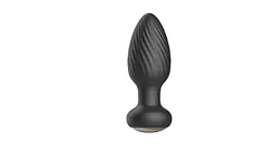 Анальна пробка B-Series Rotating anal plug, з функцією ротації, чорна Boss Series 56-1063 103418 - мініатюра 4