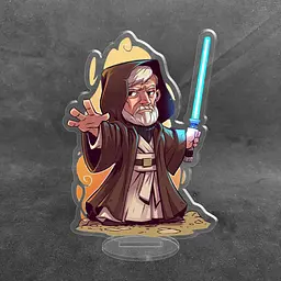 Акрилова колекційна фігурка Чібі Chibi Зоряні війни Star Wars - Obi Wan 10 см