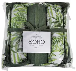 Набір рушників Soho 40x60см Flover 3 шт pbe0050693 - мініатюра 2