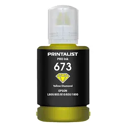 Чорнило PRINTALIST 673 для Epson L800 140г Yellow водорозчинне (PL673Y) - мініатюра 5