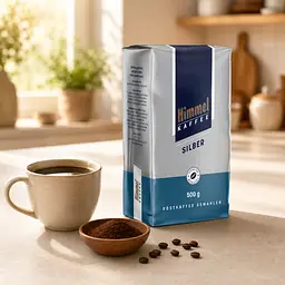 Кава мелена Himmel Kaffee Silber 500 г для турки, френч-преса, гейзерної та крапельної кавоварки - мініатюра 4