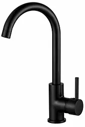Змішувач для кухні VBI Milano з поворотним виливом black VBI-055002BL
