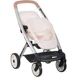 Коляска для ляльок-двійнят Smoby Toys Maxi-Cosi 54х38.5х64 см айворі (7600253222)