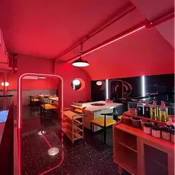 Світлодіодна неонова стрічка герметична червона 5 метрів NEON 220В JL 2835-120 G IP65 - мініатюра 4