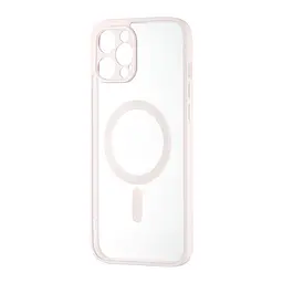 Чохол Color Edge with MagSafe (Protected Camera) iPhone 12 Pro Max Pink