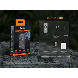 Ліхтар брелок Fenix E06R сірий - мініатюра 23