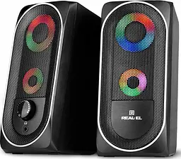 Акустична система REAL-EL S-110 USB Black