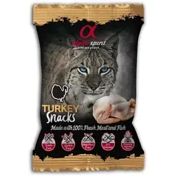 Ласощі для котів Alpha Spirit Turkey Snacks 50 г (8436586310073)