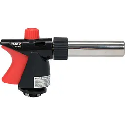 Пальник газовий YATO цанговe з'єднання PIEZO 360° до 2 кВт t=1300 ºC (YT-36712) - мініатюра 3