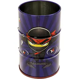 Стакан для ручок метал. Yes 470503 Ninja(50)