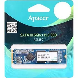 Накопичувач SSD M.2 2280 128GB Apacer (AP128GAST280X-1) - мініатюра 2
