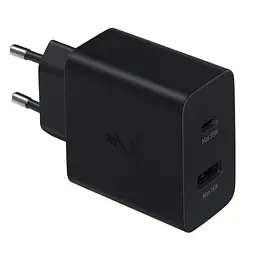 Мережевий зарядний пристрій Samsung Power Adapter Duo 35W Black [EP-TA220NBEGRU] [58587] - мініатюра 1