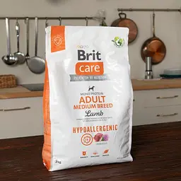 Сухий корм Brit Care Dog Hypoallergenic Adult Medium Breed для собак середніх порід, гіпоалергенний з ягням, 3 кг - мініатюра 8