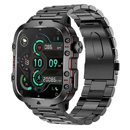 Смарт-годинник Smart Expert Nano Steel 2 ремінці Чорний (3203)