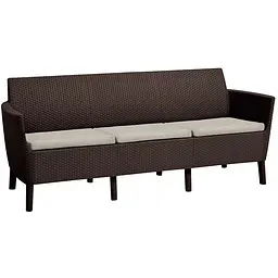 Комплект садових меблів Keter Salemo 3 seater set коричневий - мініатюра 3