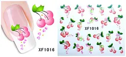 Наклейки для нігтів XF1016 - мініатюра 2