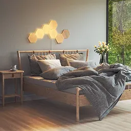 Додаткові панелі Nanoleaf Elements Hexagons Expansion Pack 3шт [80716] - мініатюра 4