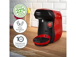 Капсульна кавоварка еспресо Bosch Tassimo Happy friendly red TAS103E - мініатюра 5