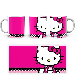 Кухоль GeekLand Hello Kitty Хелло Кітті HK 02.06 330 мл білий - мініатюра 4