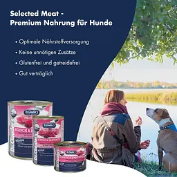 Консерва супер-преміум класу для собак Dr.Clauder's Selected Meat Venison & Potato 800г - мініатюра 5
