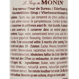 Сироп Monin Квіти бузини, 50 мл - мініатюра 3