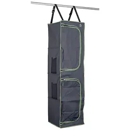 Шафа-органайзер підвісна складана Bo-Camp 4 Compartments 2 Doors Anthracite (1709380) - мініатюра 2