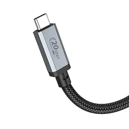 Кабель Usb4 Hoco US05 100w 40Gbit - мініатюра 4
