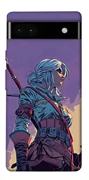 TPU чехол Demsky The witcher ciri для Google Pixel 6a