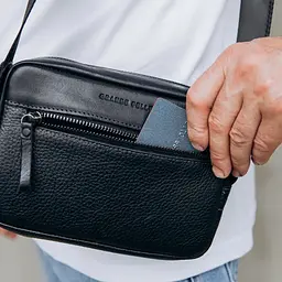 Сумка через плече компактна вертикальна GRANDE PELLE 13.5х19.5х6 см sum0028305 - мініатюра 8
