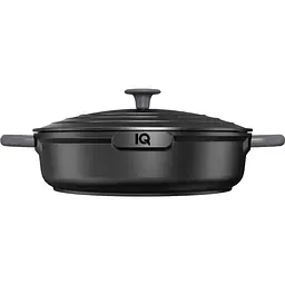 Сотейник IQ Be Creative алюмінієвий 28 см з кришкою антипригарний (IQ-2147-28) - мініатюра 2