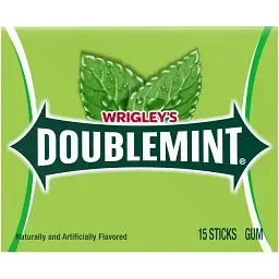 Упаковка жувальних гумок Wrigley's Doublemint Bulk Chewing Gum 8х15шт - мініатюра 5