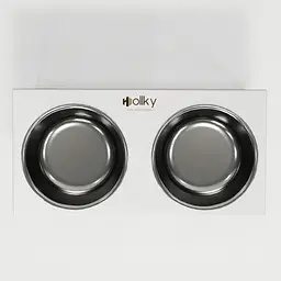 Hollky Base XXL40 — миски на підставці для дуже великих собак (2 × 2,8 л) - мініатюра 4