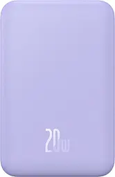 Портативний акумулятор Baseus Magnetic Mini Wireless 20W 5000mAh nebula purple (P10022107513-00)