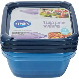 Набір контейнерів для їжі Max Plast 3 шт. (1616) - мініатюра 3