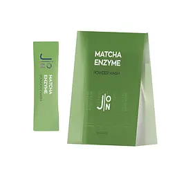 Ензимна пудра з матчею Matcha Enzyme Powder Wash J:ON 1г 20шт - мініатюра 2
