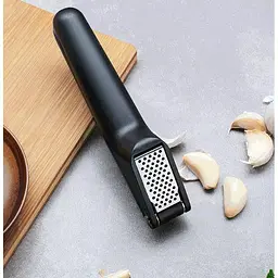 Часникниця Hou Huo Heat Garlic Press чорна - мініатюра 2