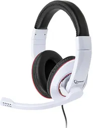 Навушники Gembird MHS-001 білі (MHS-001-GW)