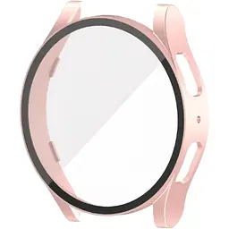 Чохол-накладка DK CDK Пластик Soft-Touch Glass Full Cover для Samsung Watch4 (R870 / R875)44mm (015087) (rose