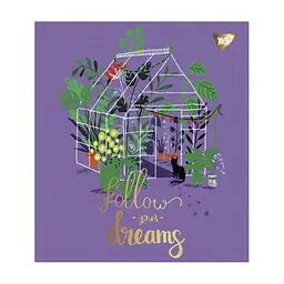 Зошит Yes А5 Follow your dreams 48 аркушів лінія (766888), в асортименті - мініатюра 4