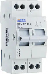 Ручний перемикач вводу (І‑0‑ІІ) 2P 40A RPV АСКО‑УКРЕМ (A0010220005)