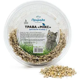 Трава швидкозростаюча Мікс для котів